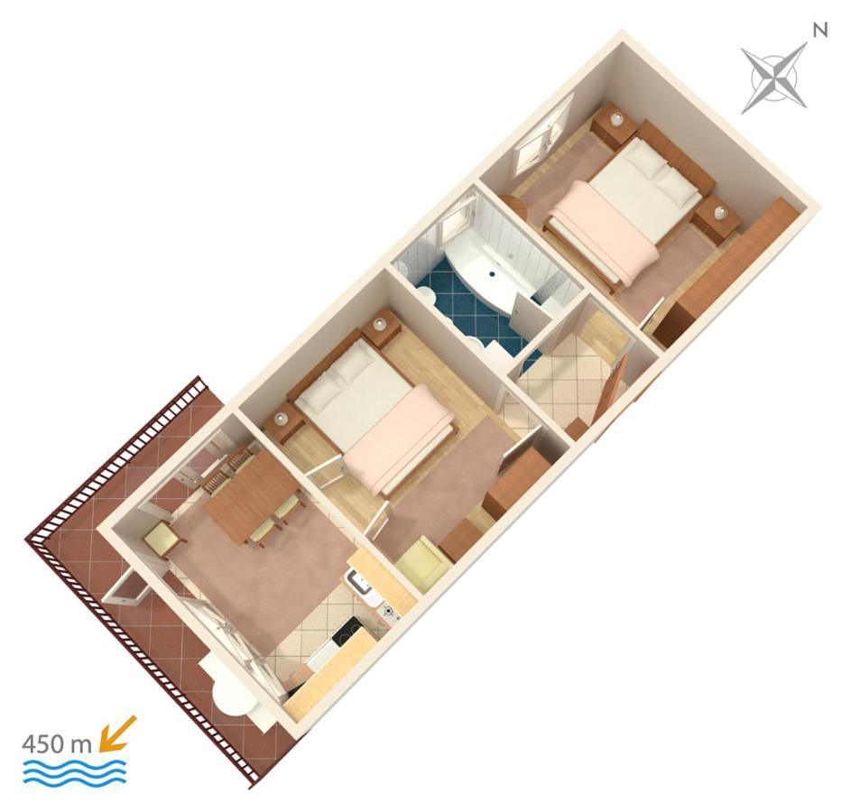 Apartments With A Parking Space Biograd Na Moru, Biograd - 860 Buitenkant foto